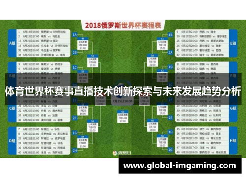 体育世界杯赛事直播技术创新探索与未来发展趋势分析